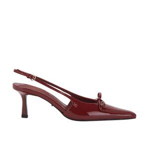 Tony Bianco Quill Slingback in Bordeaux Patent Burgundy 7.5 New Womens Pumps Hee